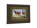 Morning Stroll By Wendy Caro - Framed Print Wall Art - Light Brown
