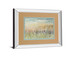 Muted Grass By Patricia Pinto - Mirror Framed Print Wall Art - Light Brown