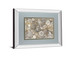 Natural Agate By Albena Hristova - Mirror Framed Print Wall Art - Beige