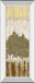 Nature's Quartet Il By Alonzo Saunders - Mirror Framed Print Wall Art - Light Brown