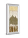 Nature's Quartet Il By Alonzo Saunders - Mirror Framed Print Wall Art - Light Brown