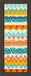 Navajo Mission Il By Nicholas Biscardi - Framed Print Wall Art - Orange