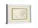 New Map Of The State Of Texas By Johnson And Wank - Mirror Framed Print Wall Art - Beige