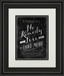 No Remedy By Sd Graphic - Framed Print Wall Art - Black
