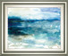 Ocean Break I By Carol Robinson - Framed Print Wall Art - Blue