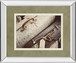 Old Travelers By Gail Peck - Mirror Framed Print Wall Art - Beige