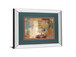Oriental Trip Crop By Silvia Vassileva - Mirror Framed Print Wall Art - Dark Gray