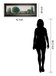 Panoramic Treeline I By Tim Otoole - Framed Print Wall Art - Dark Green