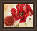 Passion For Poppies Il By Nan - Framed Print Wall Art - Red