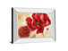 Passion For Poppies Il By Nan - Mirror Framed Print Wall Art - Red