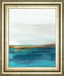 Pastoral Landscape Il By Tom Reeves - Framed Print Wall Art - Blue