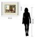 Perro Y Biciceleta By Lourengo D. Mirrored Frame - Beige
