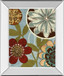 Persian Garden I By Katrina Craven - Mirror Framed Print Wall Art - Light Brown