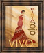 Pista Rojo By Tava Studio Framed Print Wall Art - Red