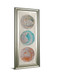 Planet Trio Il By Alicia Ludwig - Framed Print Wall Art - Beige