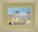 Pompas Beach By Frates - Framed Print Wall Art - Beige