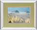 Pompas Beach By Frates - Mirror Framed Print Wall Art - Beige