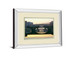 Ponte Vecchio By Bill Philip - Mirror Framed Print Wall Art - Dark Gray