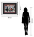 Player's Theatre By Ruanne Manning - Mirror Framed Print Wall Art - Dark Gray