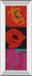Pop Poppies By Li-legger - Mirrored Frame - Red