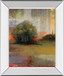Radiance I By Williams - Mirror Framed Print Wall Art - Green