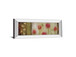 Rain Flower Il By Dysart - Mirror Framed Print Wall Art - Beige
