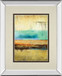 Rain I By Patrica Pinto - Mirror Framed Print Wall Art - Green