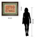 Redhead Among Flowers By Alphonse Mucha - Framed Print Wall Art - Pink