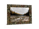 Reflecting Nature By Andrew Geiger - Photo Print Framed Wall Art - Dark Brown