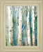 River Birch Il By Carol Robinson - Framed Print Wall Art - Blue