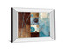 Roll With It I By Nan - Mirror Framed Print Wall Art - Blue