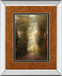 Road Of Mysteries Il By Amy Melious - Mirror Framed Print Wall Art - Light Brown