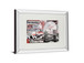 Saffron Hill By Andrew Cotton - Mirror Framed Print Wall Art - Gray