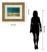 Sea Landscapes By Patricia Pinto - Framed Print Wall Art - Blue