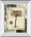 Secret Fern IV By Michael Marcon - Mirror Framed Print Wall Art - Beige