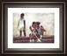Secrets By Sharon Wilson - Framed Print Wall Art - Beige