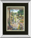Serenity By Marysia - Mirror Framed Print Wall Art - Green