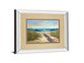 Serenity Il By Karen Marguliss - Mirror Framed Print Wall Art - Beige