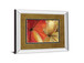 Sharing The Spotlight By Alison Pearce - Mirror Framed Print Wall Art - Red