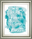 Sightseeing I By Lottie Fontaine - Framed Print Wall Art - Light Blue