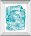 Sightseeing Il By Lottie Fontaine - Mirror Framed Print Wall Art - Light Blue