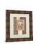 Single Rose By Vivian Flasch - Framed Print Wall Art - Light Brown