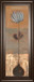 Solitary Flower I By Norman Wyatt - Framed Print Wall Art - Light Brown
