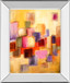 Sonata I By Lanie Loreth - Mirror Framed Print Wall Art - Yellow