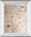 Spring Meadow I By Nan - Mirror Framed Print Wall Art - Beige
