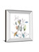 Spring Leaves I By Meyers, R. - Mirror Framed Print Wall Art - White