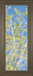 Spring Poplars Il By Sharon Chandler - Framed Print Wall Art - Light Blue