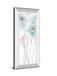 Spring Poppies II By Susan Pepe - Mirrored Frame Wall Art - Light Blue
