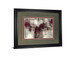 Stone Gardens By Silvia Vassileva - Framed Print Wall Art - Purple