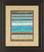 Strata I By Tava Studios - Framed Print Wall Art - Blue